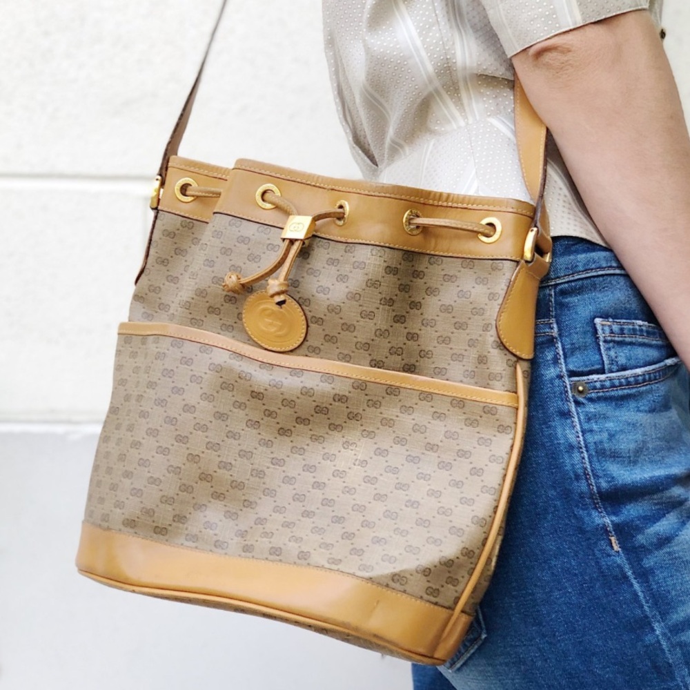 Vintage Gucci Bucket Bag